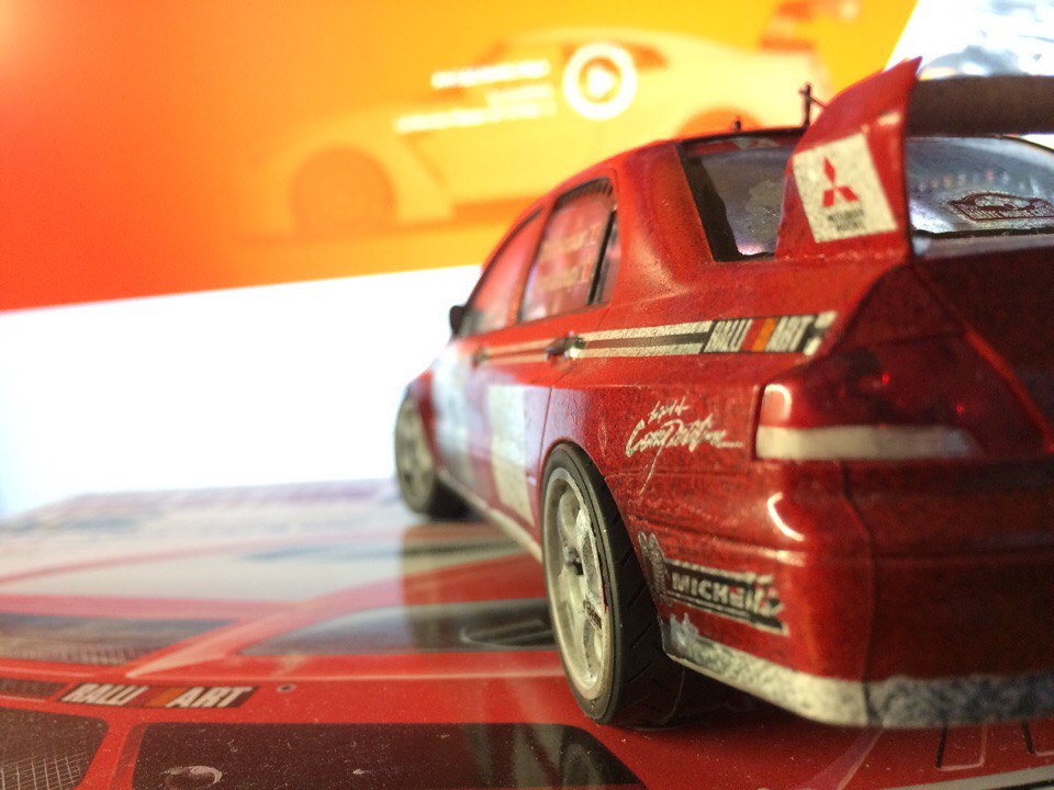 Tamiya Mitsubishi Lancer Evo VII WRC