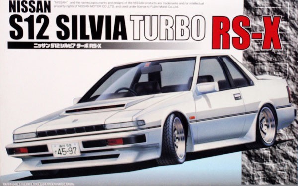Купить сборную модель Fujimi 03666 S12 Silvia Turbo RS-X в