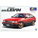 Toyota AE86 Levin 1983 Red/Black Спортивные авто