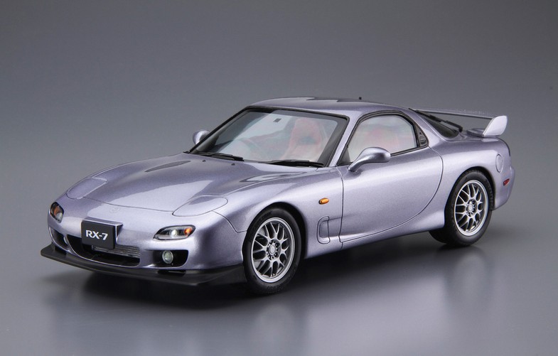 Купить сборную модель Aoshima 05586 Mazda FD3S RX-7 Spirit R Type B `02 ...