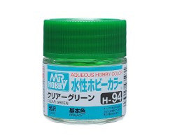 H94 Clear Green gloss (Прозрачный Зелёный глянцевый, краска акриловая водная 10 мл.) Акриловые краски