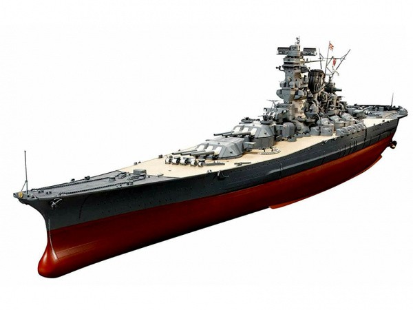 Купить сборную модель Tamiya 78025 Японский линкор «Yamato» Premium ...