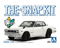 Nissan Skyline 2000GT-R (White) Ретро авто