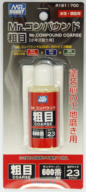 Купить Gunze Sangyo Полировочная абразивная паста Mr. Compound Coarse 600