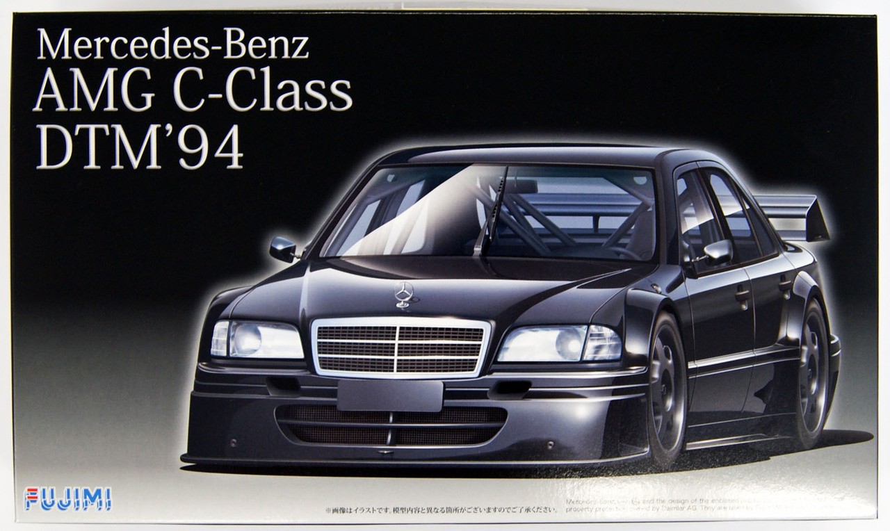 Купить сборную модель Fujimi 0229 Mercedes-Benz Amg C-class Dtm'94