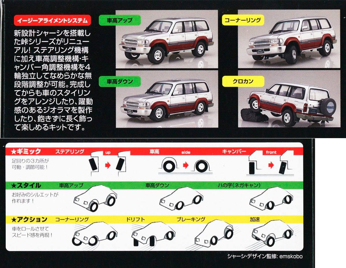 Купить сборную модель Fujimi Tohge-21 Toyota Land Cruiser 80 with