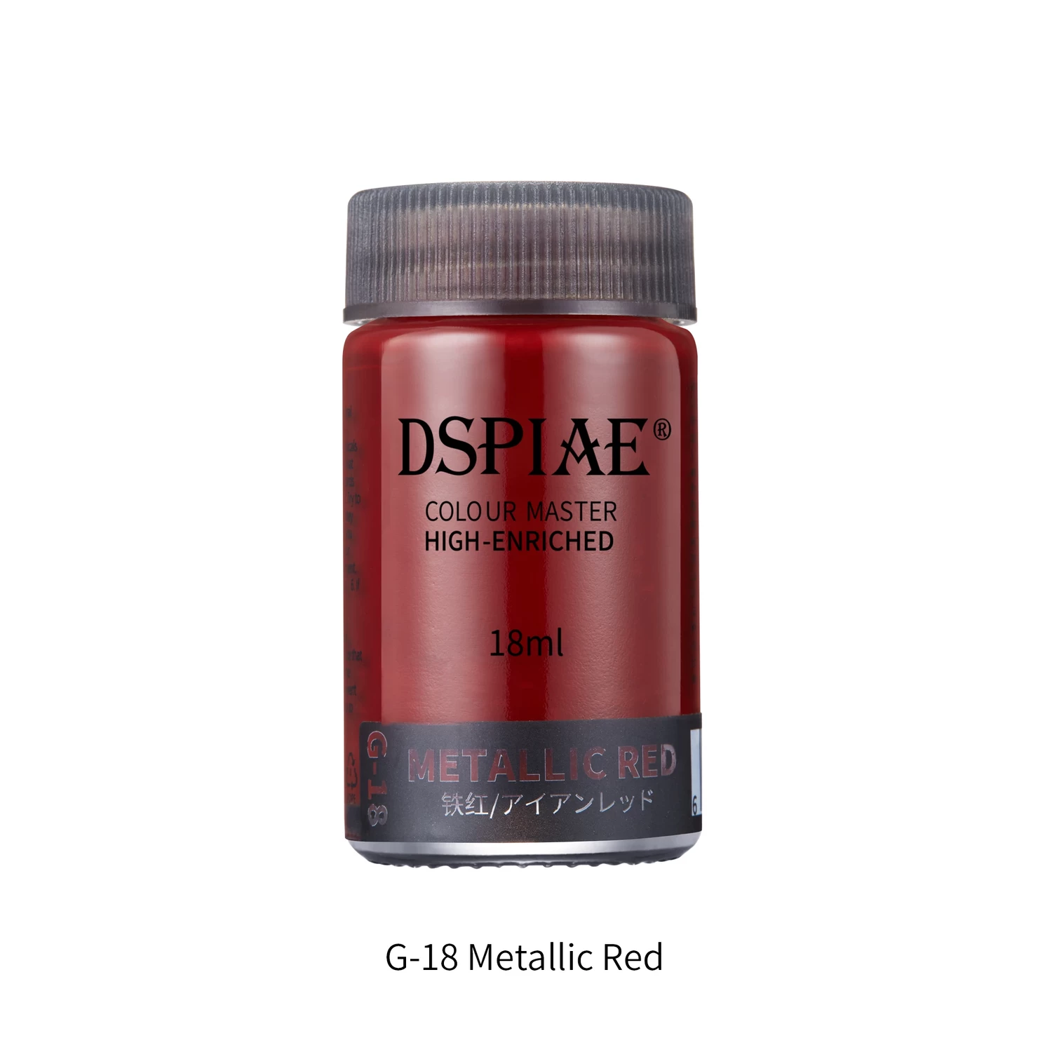 Купить DSPIAE Краска DSPIAE BASIC COLOR G-18 Metallic Red (Красный металлик)  18 мл