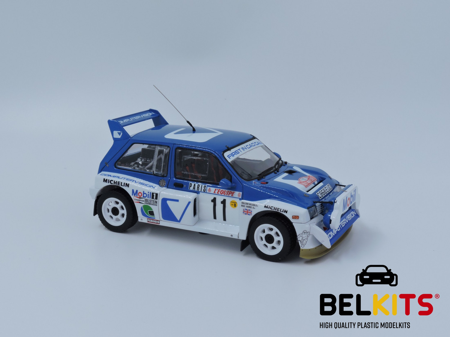 Купить сборную модель Belkits BEL015 MG Metro 6R4 1986 WILSON Monte-Carlo в  масштабе 1/24