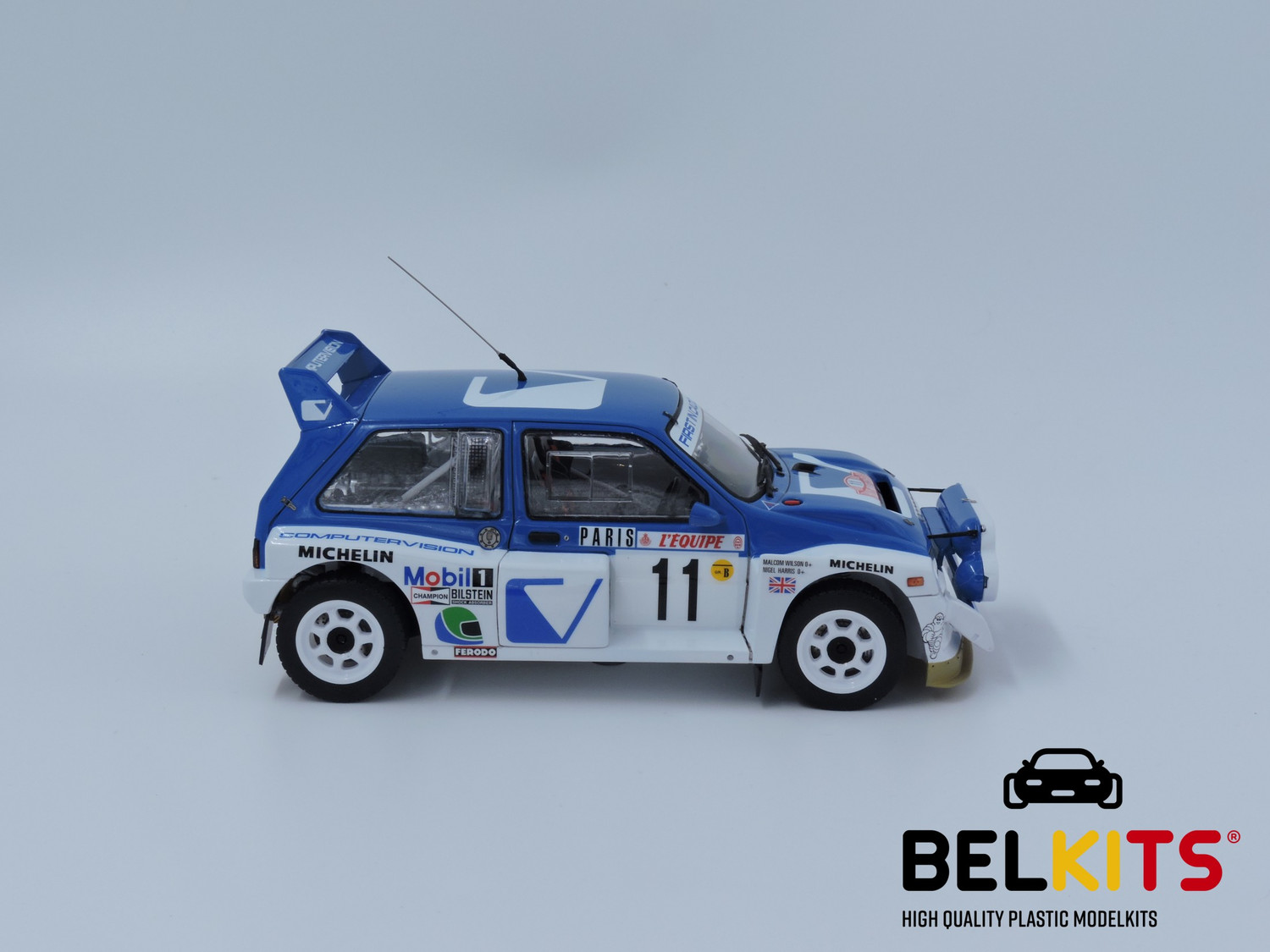 Купить сборную модель Belkits BEL015 MG Metro 6R4 1986 WILSON Monte-Carlo в  масштабе 1/24