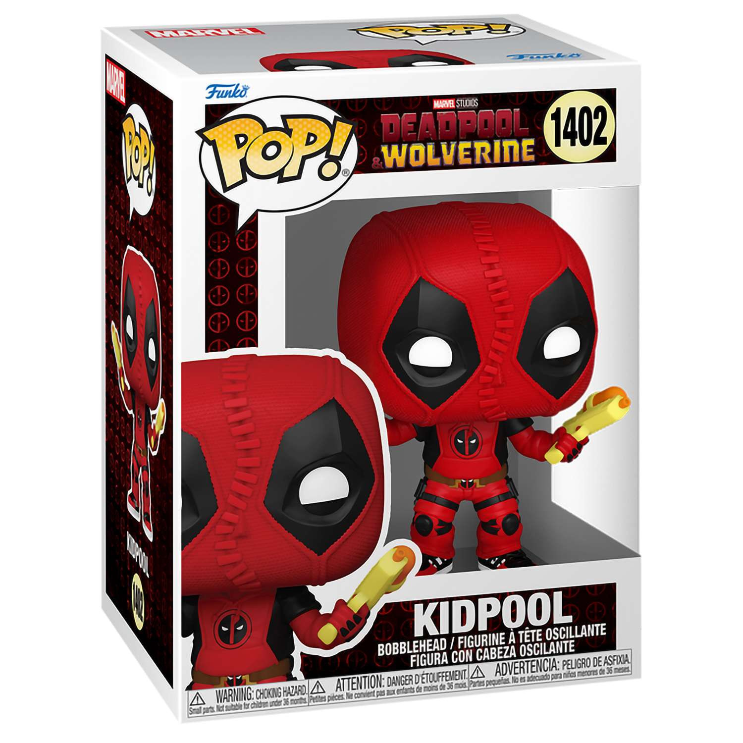 Funko Pop! Marvel Deadpool Parodia Lazy Deadpool – Figura De Vinilo De 9 Cm – Edición Coleccionable Con Cabeza Giratoria – Ideal Para Fans De Marvel