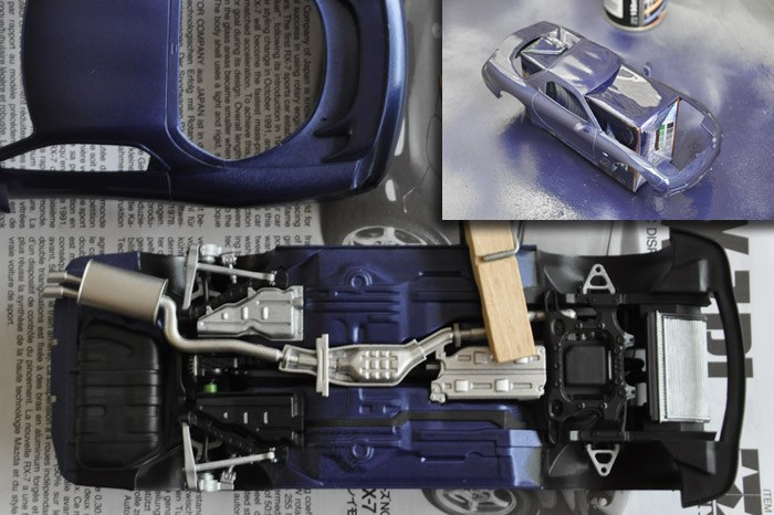 Rx R1 Frame Купить сборную модель Tamiya 24116 Mazda RX-7 R1 в масштабе 1/24