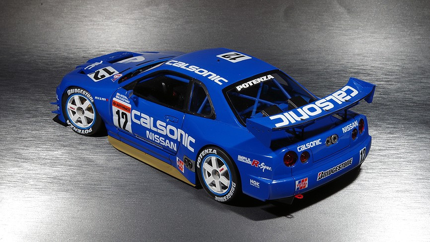 Купить сборную модель Tamiya 24219 Nissan Calsonic Skyline GT-R (R34) в ...
