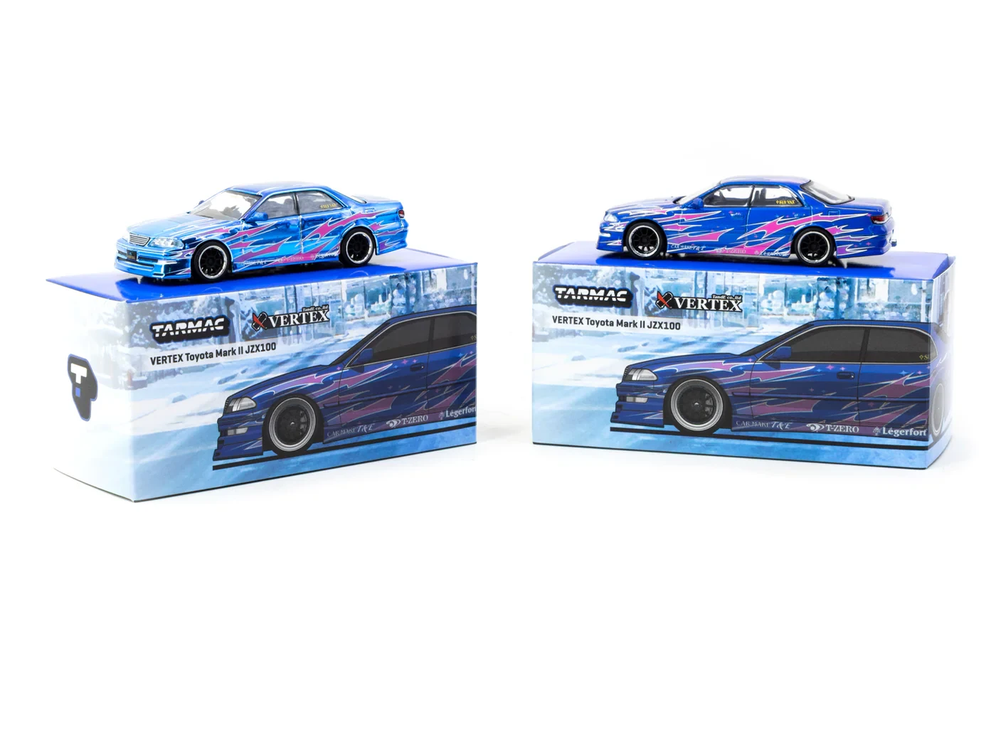 Купить копийную модель Tarmac Works VERTEX Toyota Mark II JZX100